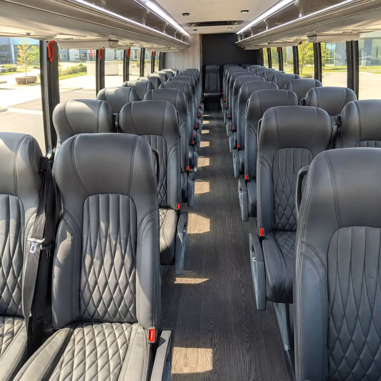 25 passenger minibus inside