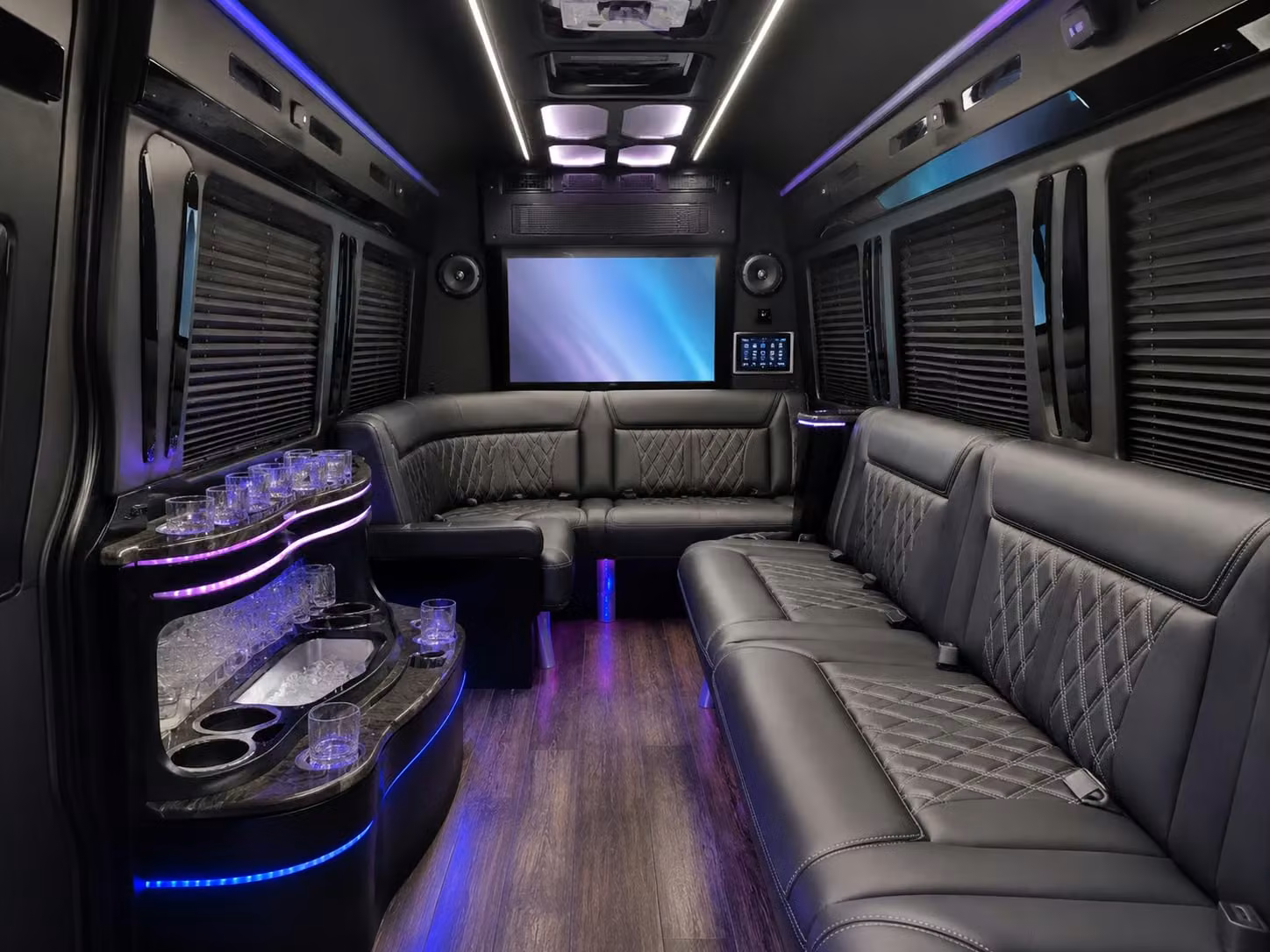 bus rental options for newport news trips