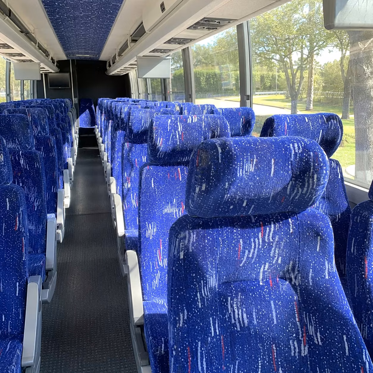 charter bus rentals for newport news weddings