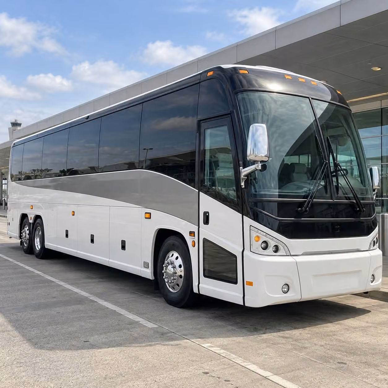 charter buses for large newport news prom groups traveling together