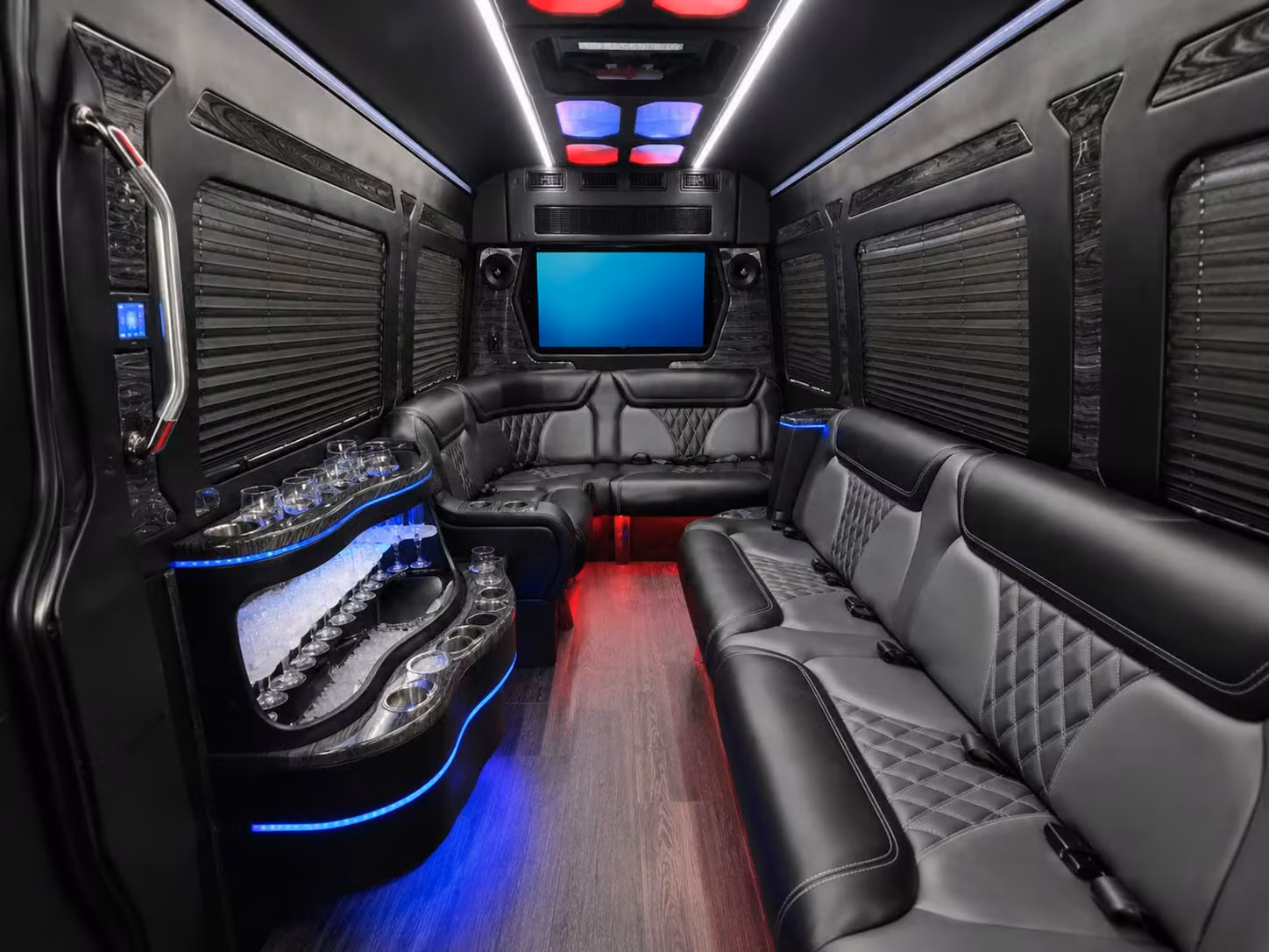 corporate event bus rentals for newport news team outings and off sites