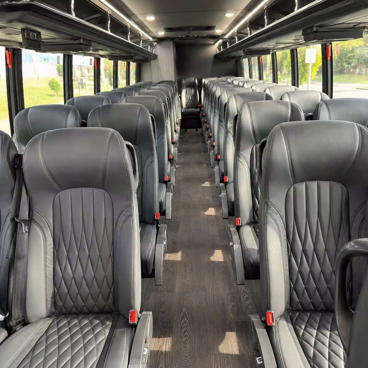 minibus rentals for smaller concert groups in newport news